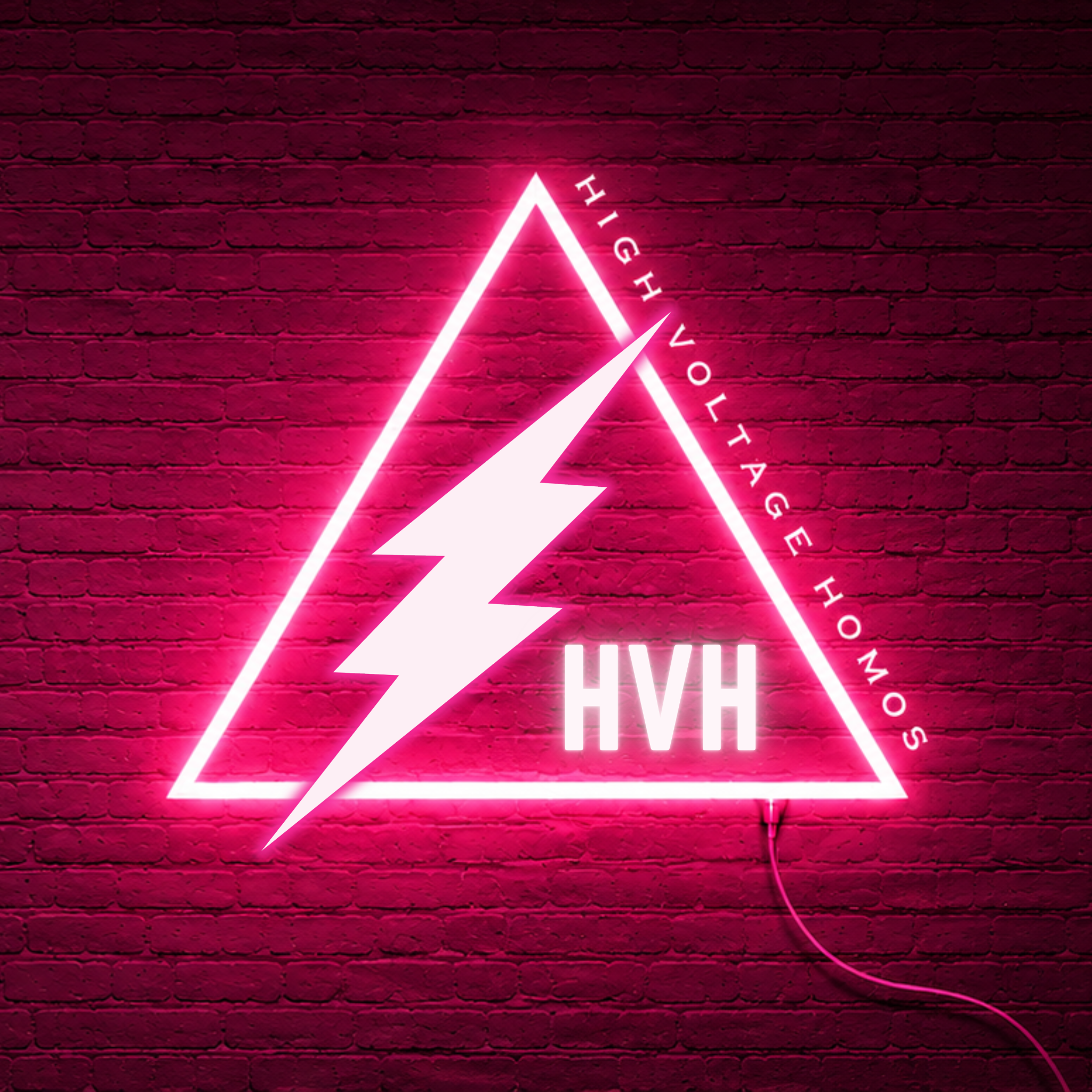 HiGH VOLTAGE HOMOS emblem